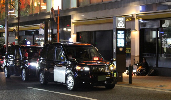 銀座乗車禁止地区